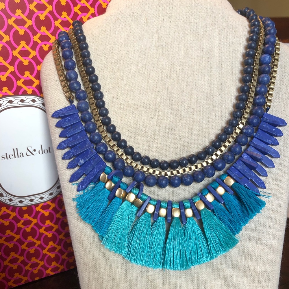 Stella & Dot Tresse Statement Necklace
